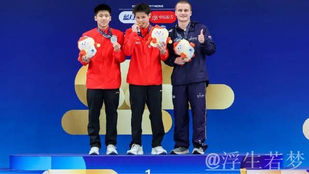 朱子峰勇夺跳水世界杯男子10米台总决赛冠军